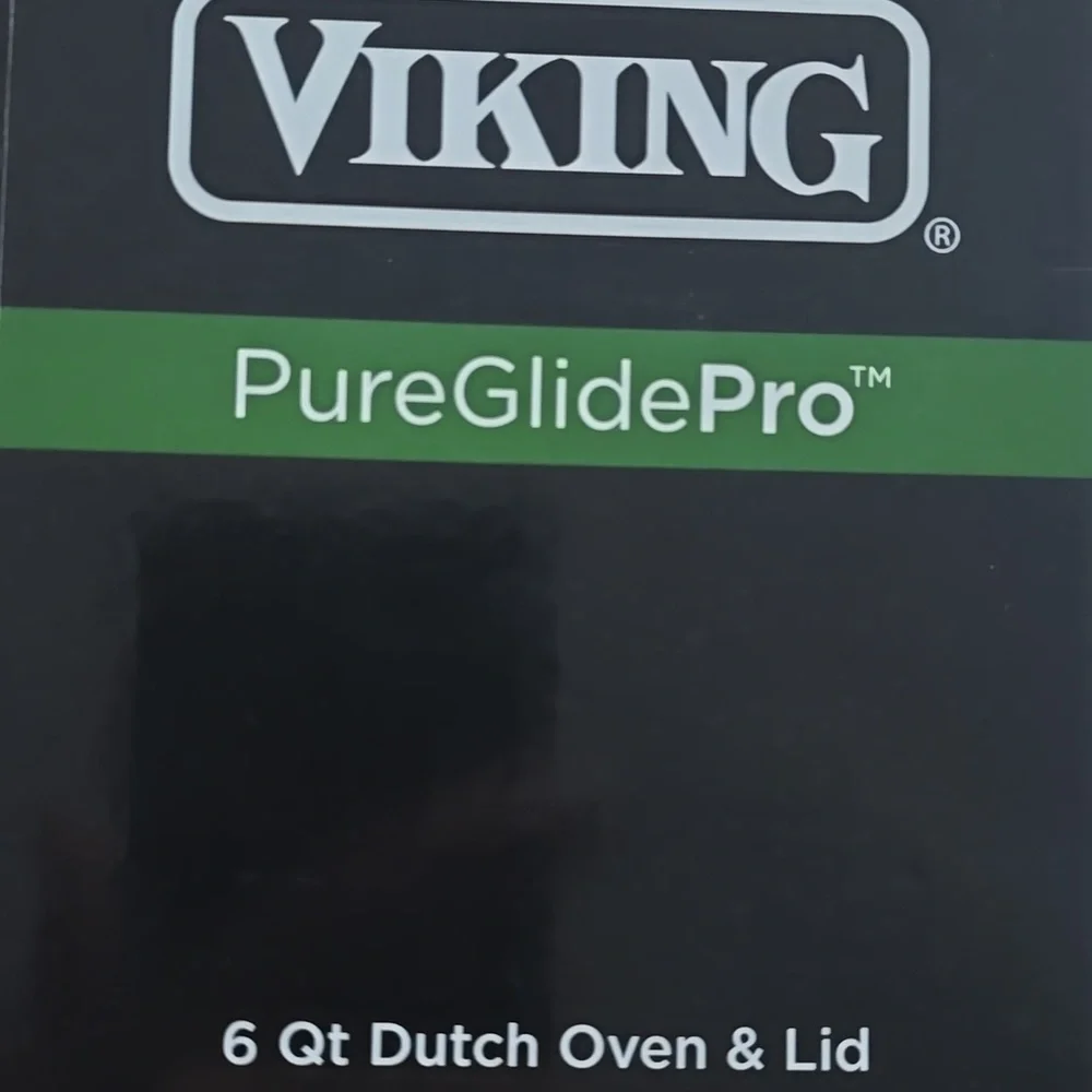 Viking PureGlide Pro 3-Ply Dutch Oven with Glass Lid, 6 qt., Retail $367.00 USD